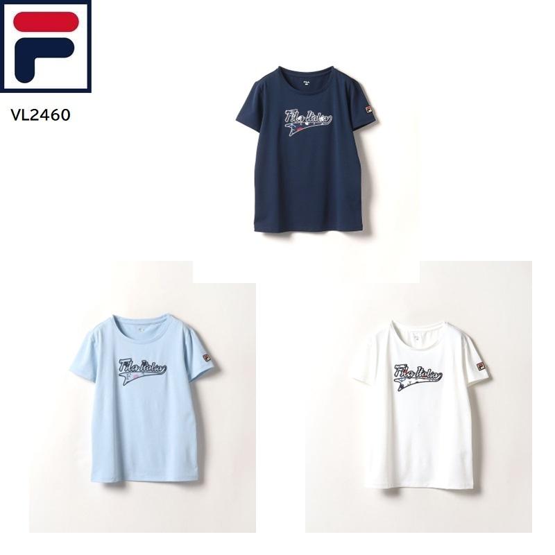 FILA（フィラ） アップリケTシャツ レディース トップス VL2460