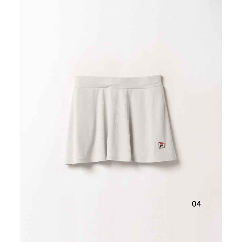 FILA（フィラ） リブ スコート VL2519 ウィメンズ テニス『ポスト投函