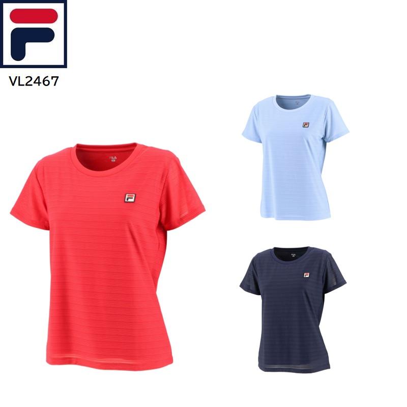 FILA SevenTシャツ　ポストカード付き FILA（フィラ） SALE 後ボックスプリーツTシャツ 無地 スポーツウェア