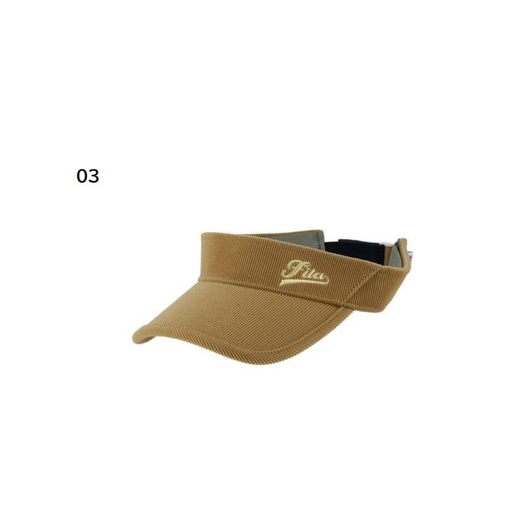 FILA（フィラ） コーデュロイ サンバイザー VL9239 FILA レディース
