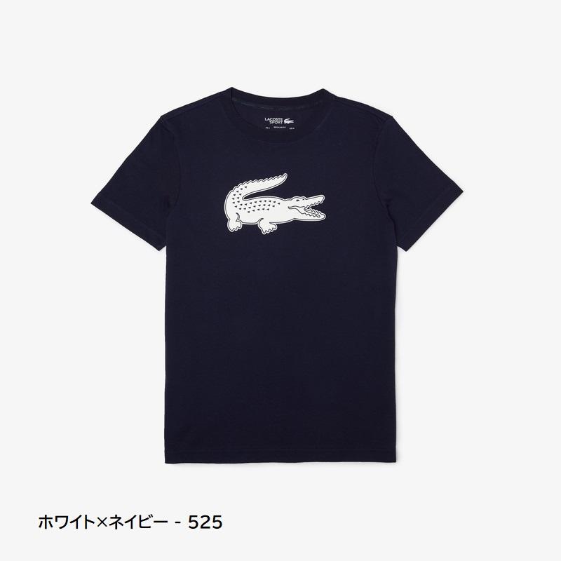 LACOSTE（ラコステ） コットンブレンドウルトラドライロゴプリントT