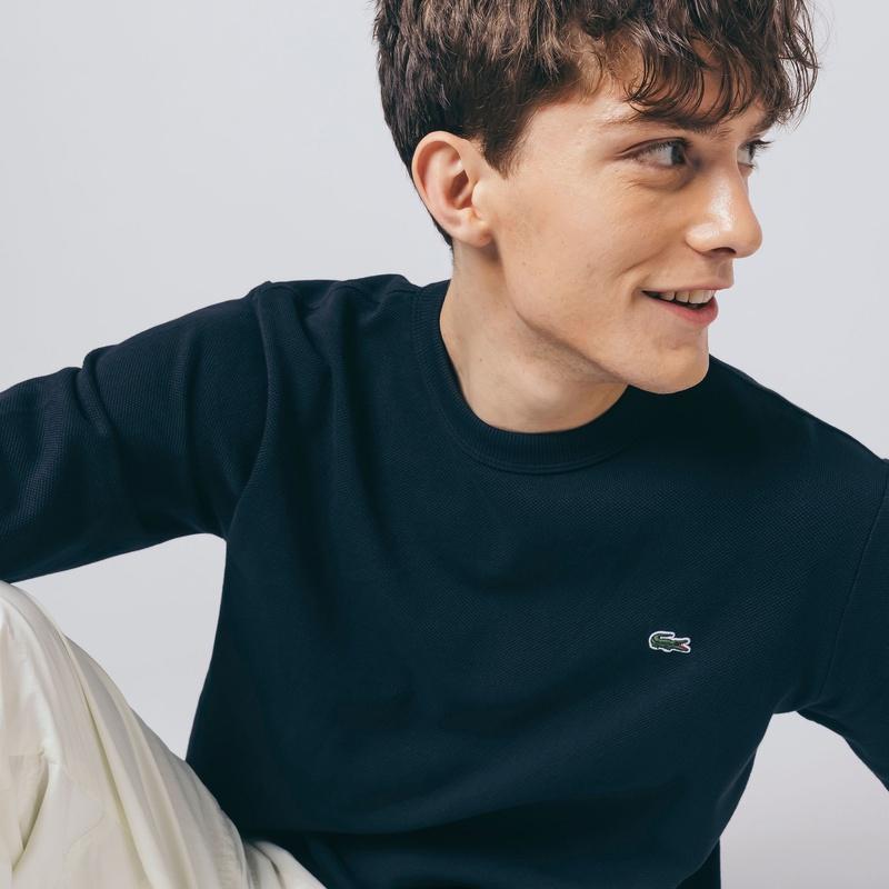 LACOSTE（ラコステ） レギュラーフィット 鹿の子地ロングスリーブT