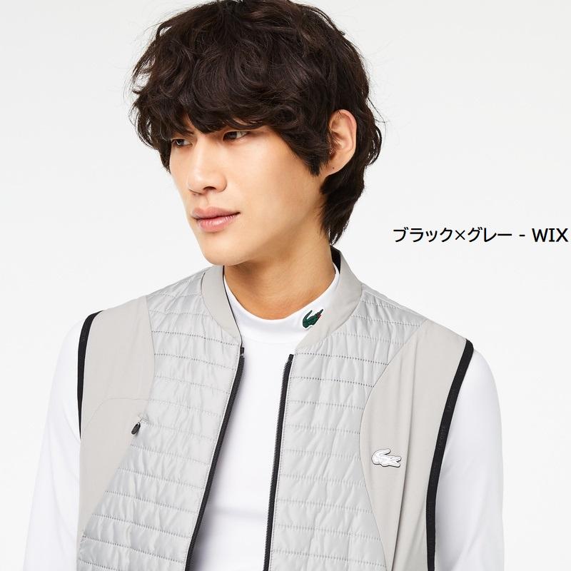 【定価】28600円　LACOSTE ラコステ　リバーシブルパッデッドベスト　L ラコステ LACOSTE リバーシブルパッデッドベスト （ブラック