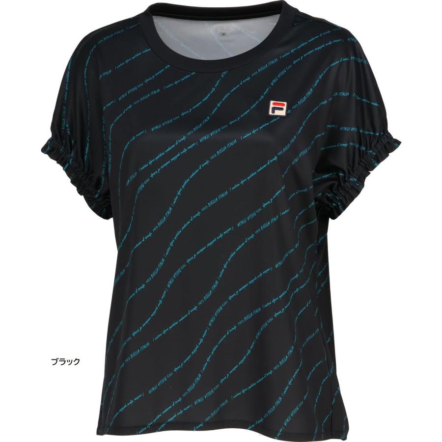 FILA（フィラ） SALE メッセージプリント ドロップショルダー Tシャツ