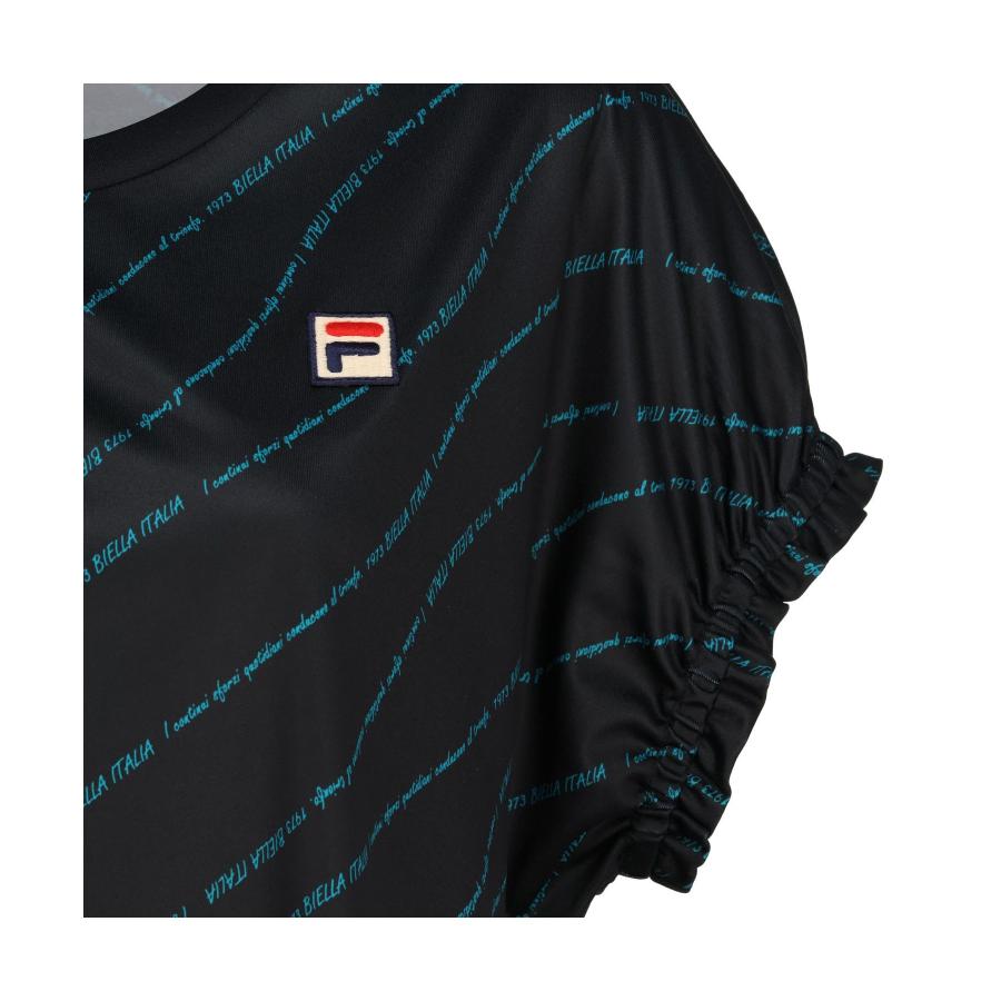 FILA（フィラ） SALE メッセージプリント ドロップショルダー Tシャツ