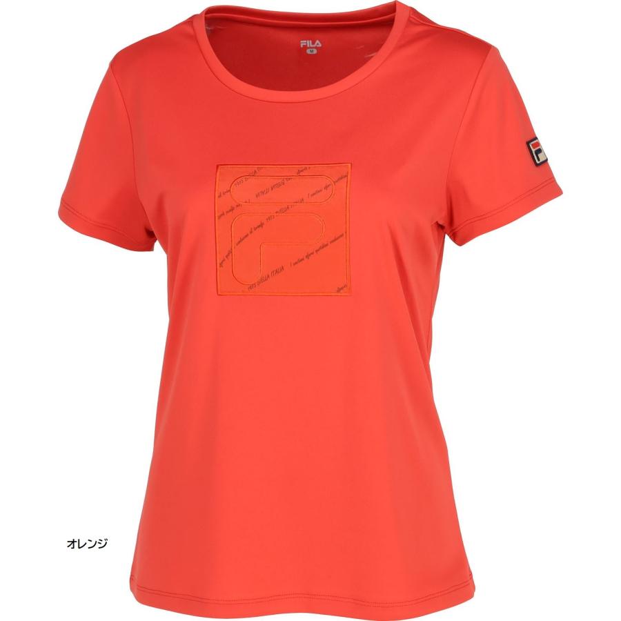 FILA（フィラ） SALE メッセージプリント アップリケ Tシャツ VL2685