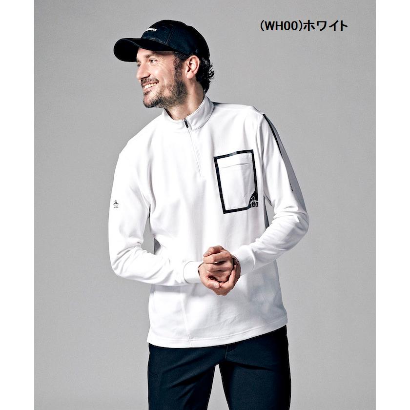 SALE   マンシングウェア　SUNSCREEN ジップアップ長袖シャツ   MGMVJB05_2