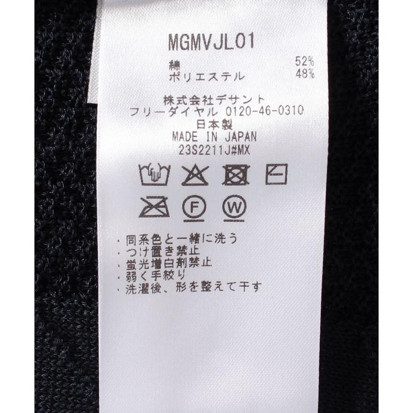 SALE  マンシングウェア　ジャカードクルーネックセーター(手洗い可)  MGMVJL01_4