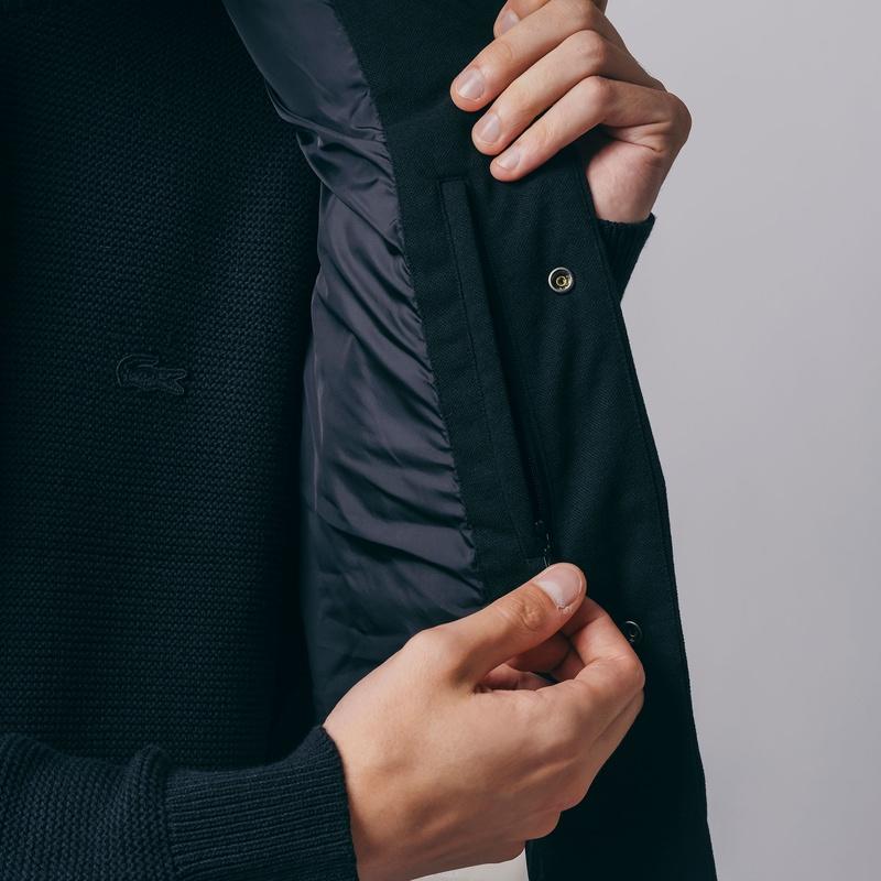 LACOSTE ラコステ ピケダウンベスト カーキオリーブ サイズ：FR50/US M 表記(日本サイズ：L〜XLサイズ相当）メンズ USED品 苫小牧西店 LACOSTE（ラコステ） SALE ピケダウンベスト BH101LJ-99 メンズ