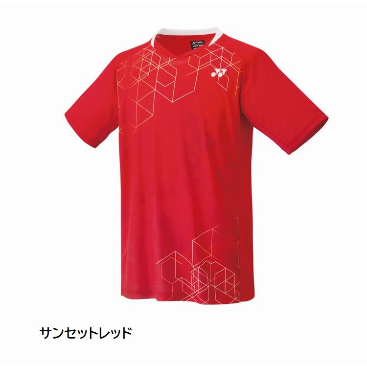 YONEX  ユニゲームシャツ 10602  『ポスト投函対応商品』 バドミントンウェア｜tashiro-sport