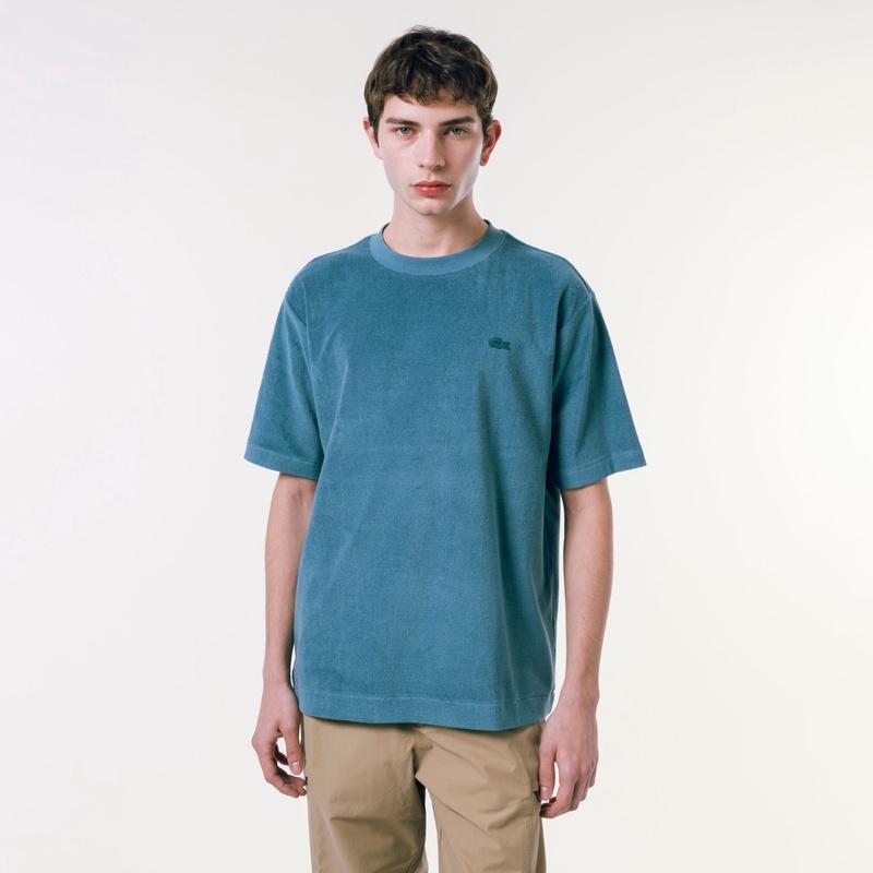 LACOSTE（ラコステ） ハイゲージパイル地Tシャツ TH020J-99 メンズ 