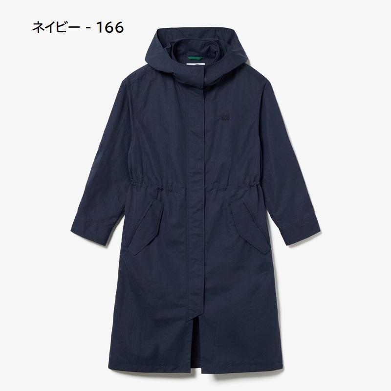 LACOSTE ラコステ 撥水ナイロンミリタリーコート BF010J-99 LACOSTE ラコステ 撥水ナイロンミリタリーコート BF010J-99