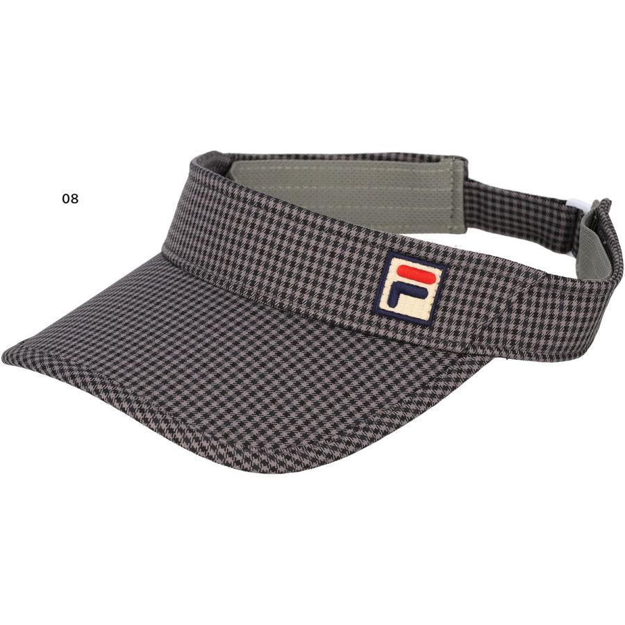 ☆美品☆FILAフィラ テニスウェア M ワンピース/ サンバイザー FILA（フィラ） ガンクラブチェック サンバイザー レディース VL9330