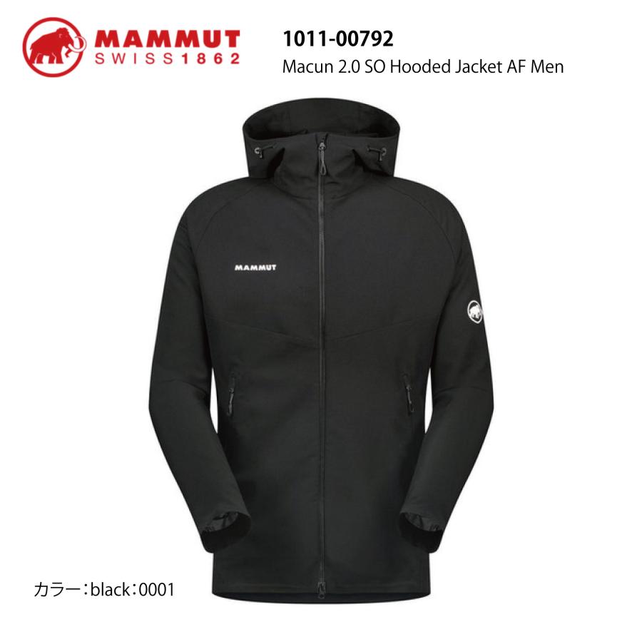 MAMMUT（マムート） Hiking Macun 2.0 SO Hooded Jacket AF Men 1011