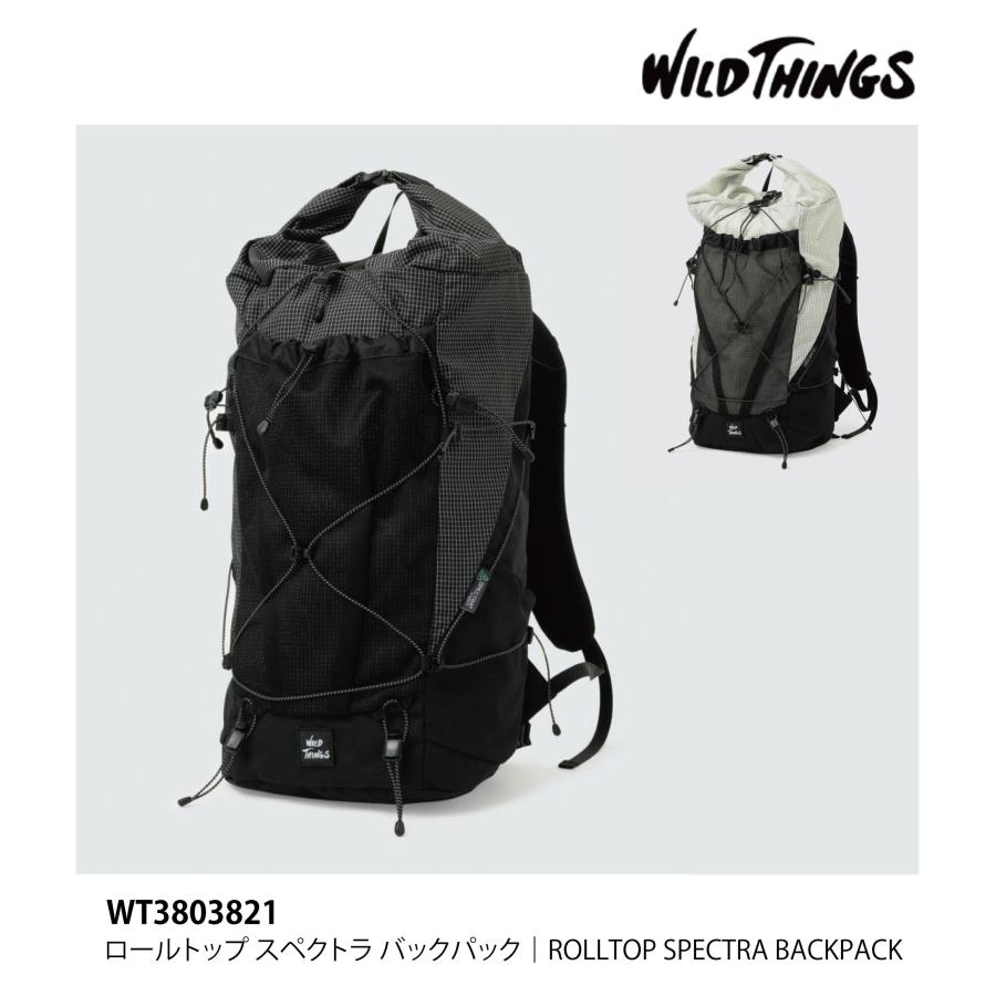 WILD THINGS（ワイルドシングス） ロールトップ スペクトラ バック
