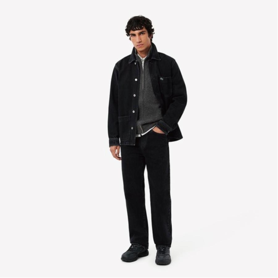 LACOSTE（ラコステ） ハイネックフルジップニットセーター AH5181-99