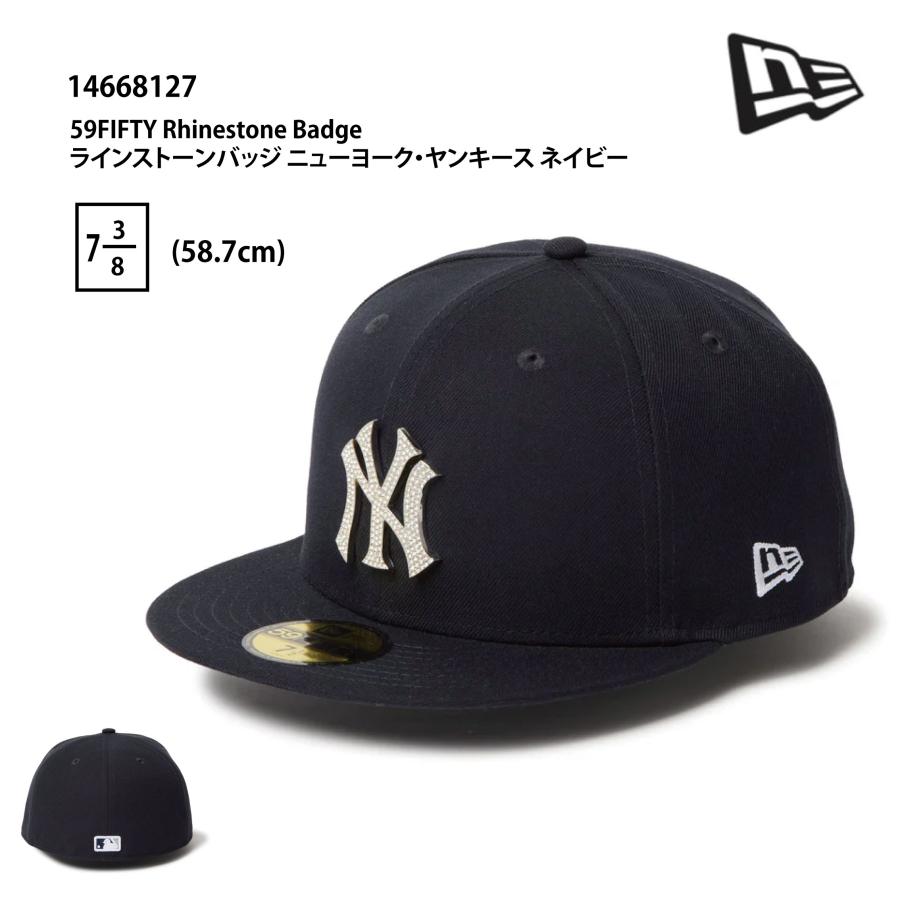 NEW ERA（ニューエラ） NEWERA 59FIFTY Rhinestone Badge ライン