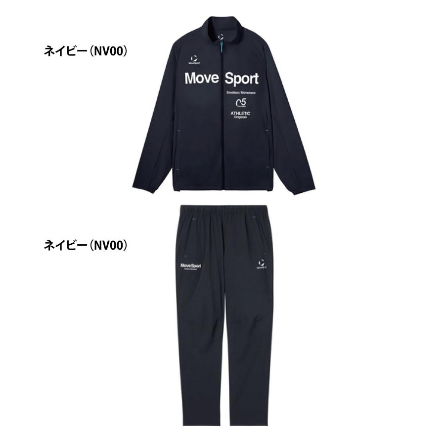 MOVE SPORT トレーニングウェア＆パンツセット MOVESPORT 接触冷感ジャケット + 接触冷感パンツ 上下セットST6SJK21M