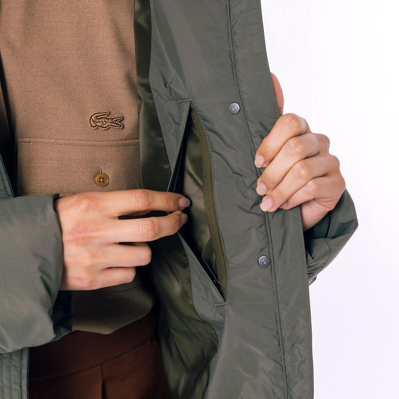 LACOSTE ラコステ スタンドカラーダウンコート BF014J-99