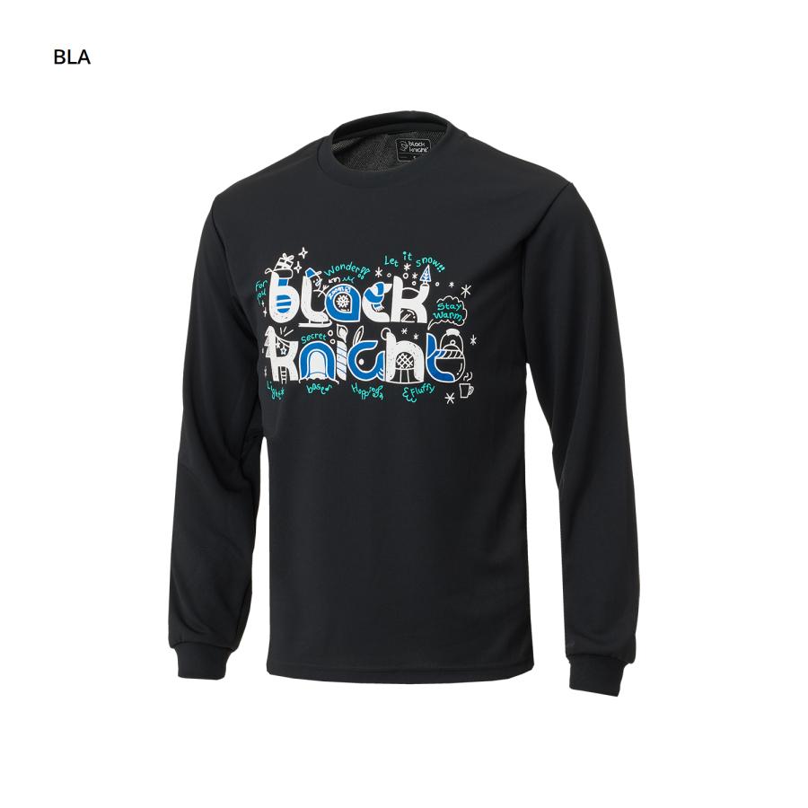 black knight ブラックナイト T-4202U ドライロングTシャツ (ユニ