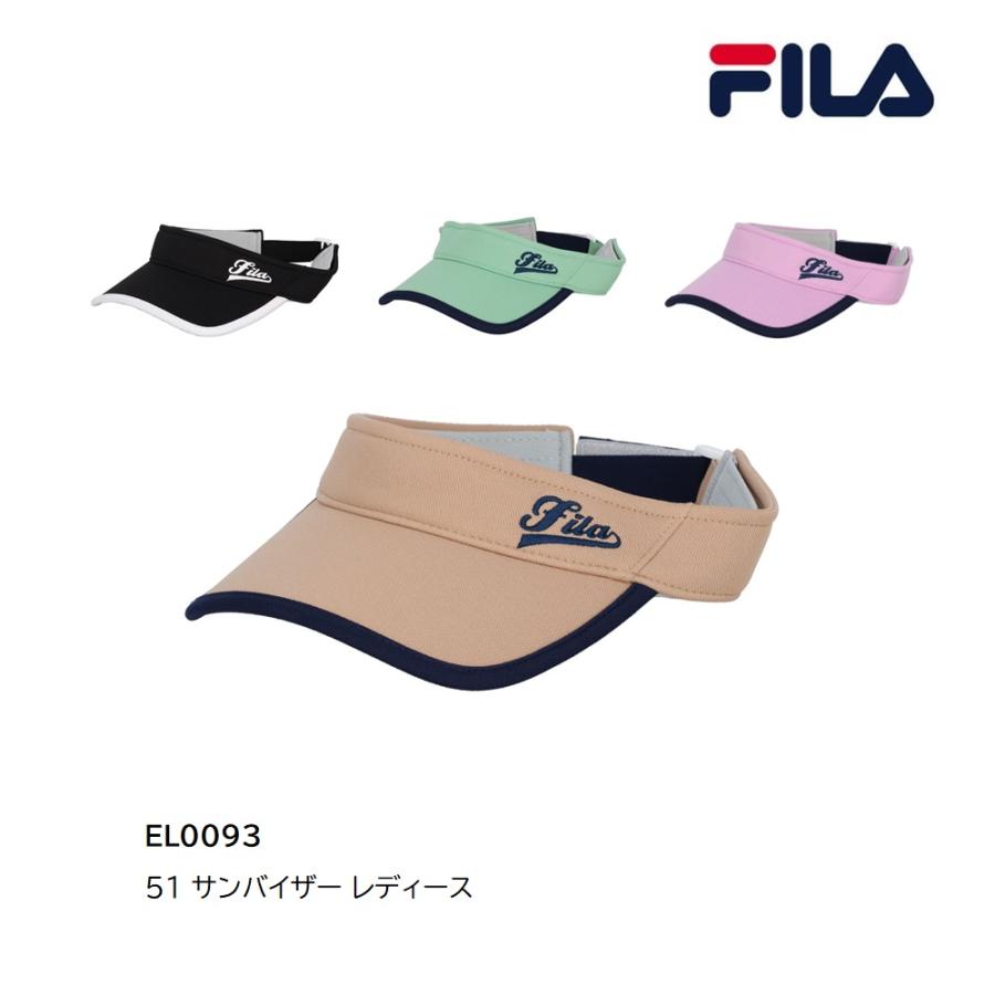FILA テニスウェア ワンピース サンバイザー セット FILA（フィラ） 51 サンバイザー レディース EL0093 FILA ウィメンズ