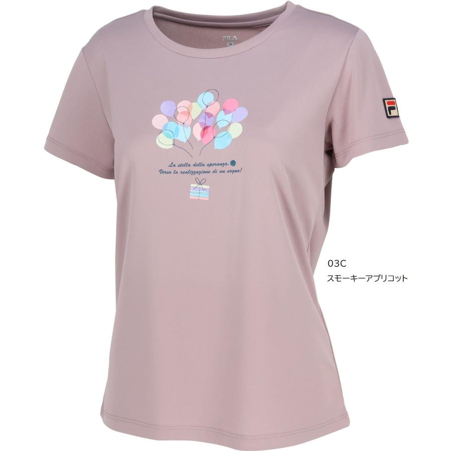 FILA（フィラ） SALE 51 グラフィックTシャツ レディース EL0024