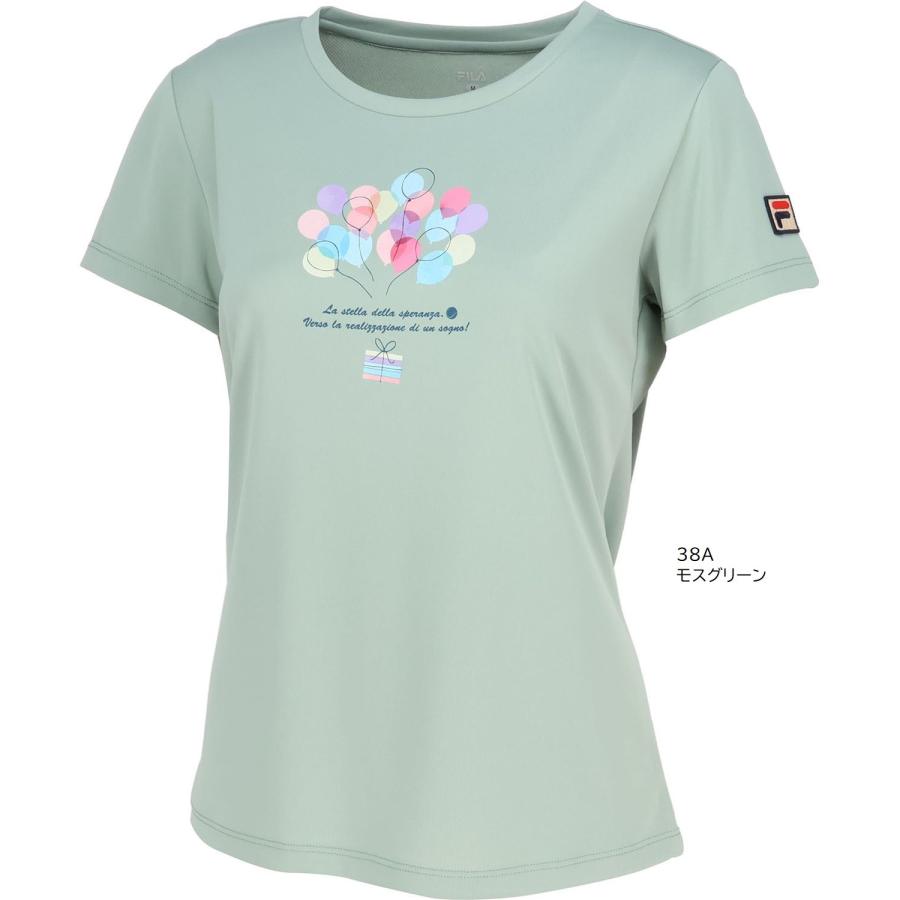 FILA（フィラ） SALE 51 グラフィックTシャツ レディース EL0024