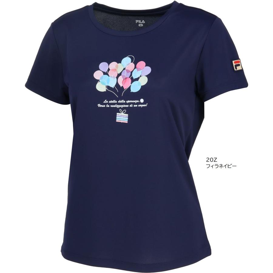 FILA（フィラ） SALE 51 グラフィックTシャツ レディース EL0024
