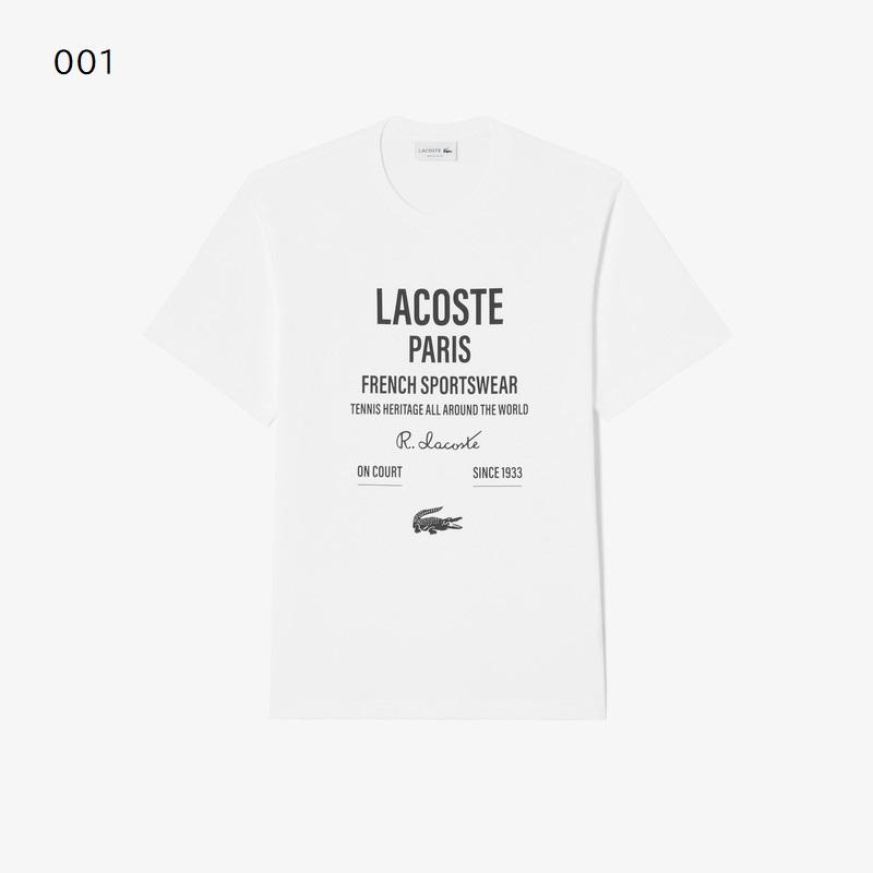 LACOSTE（ラコステ） sale タイポグラフィTシャツ TH2692-99 『ポスト