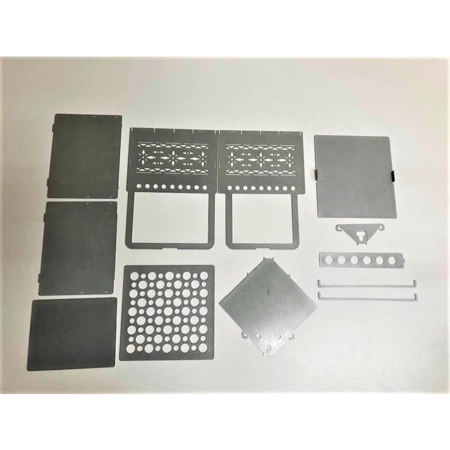 3WAYピザ窯 収納袋付き 焚火台 燻製 ピザ窯 アウトドアギア キャンプ オーブン パン焼き グラタン スキレット 焼き鳥 串焼き コンパクト 防災 社内常備 ソロ |  | 11
