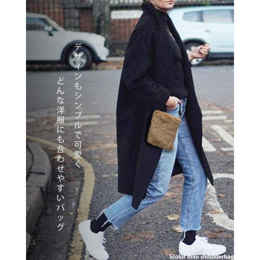 スマホポーチ ショルダーバッグ レディース ミニバッグ スマホショルダーバッグ 斜め掛け ファーバッグ 韓国製 秋 冬 エコファー 2way ハンドバッグ ポシェット |  | 01