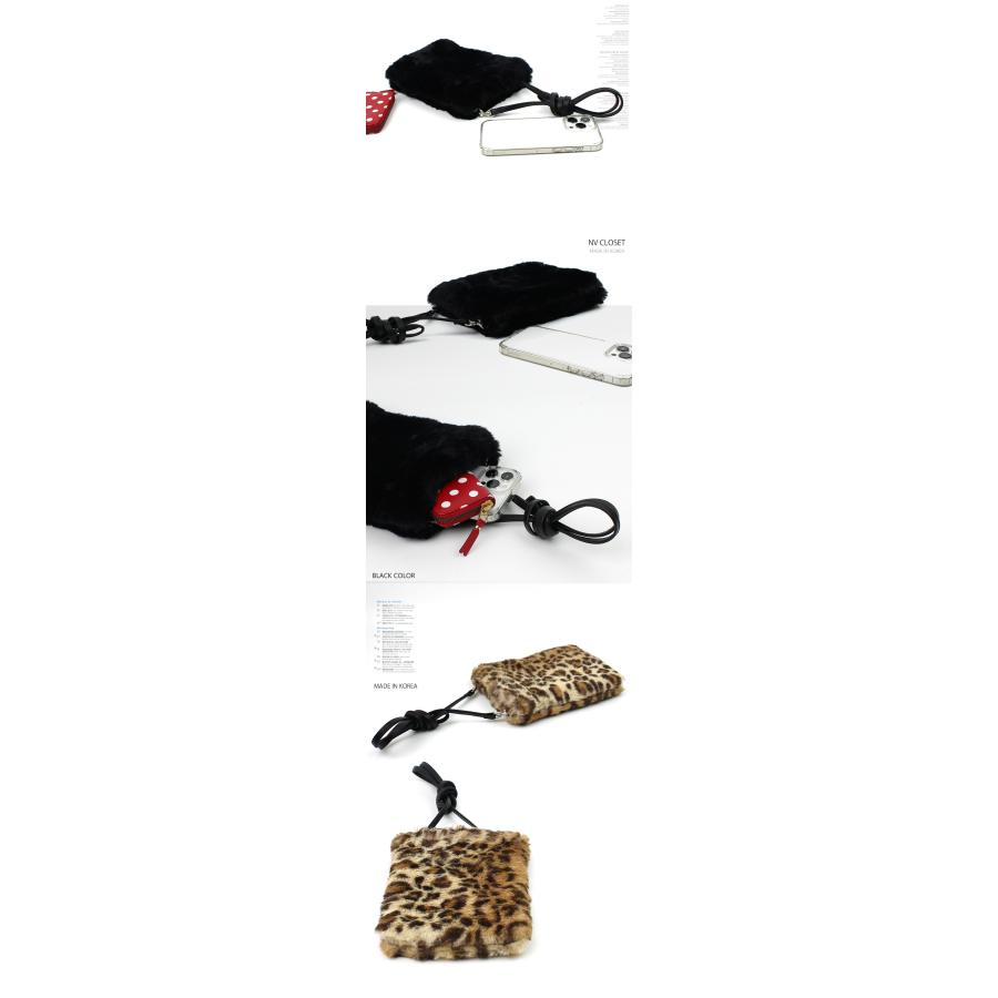 スマホポーチ ショルダーバッグ レディース ミニバッグ スマホショルダーバッグ 斜め掛け ファーバッグ 韓国製 秋 冬 エコファー 2way ハンドバッグ ポシェット |  | 08