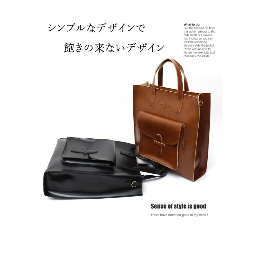 トートバッグ レディース 大きめ 韓国バッグ 2way ショルダー