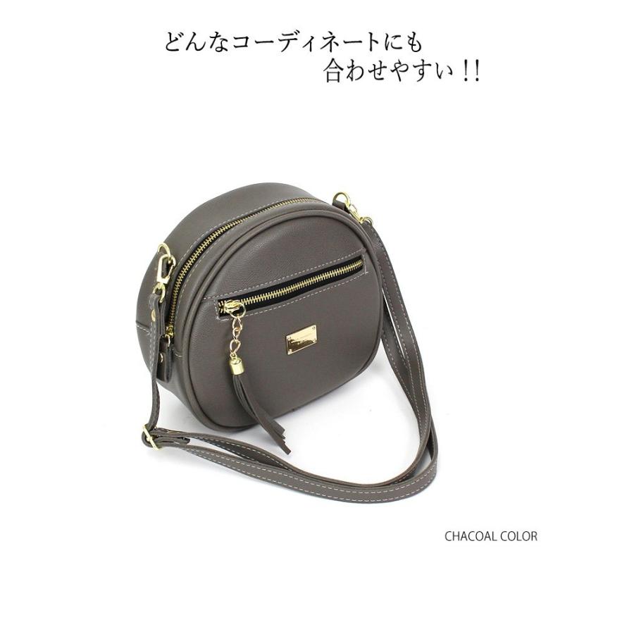 ショルダーバッグ レディース 斜めがけ サークルバッグ レディースバッグ タムボリンバッグ バッグ オールシーズン タッセル カジュアル コンパクト 小さめ 軽量 |  | 15
