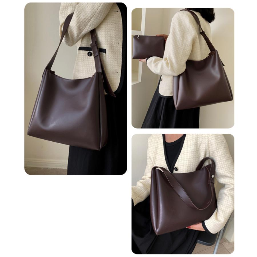 ショルダーバッグ レディース 斜めがけ バッグ ポーチ付 2WAY 大人 マザーズバッグ トートバッグ オールシーズン 斜め掛け 肩掛け A5 カジュアル 大きめ 通勤 |  | 17