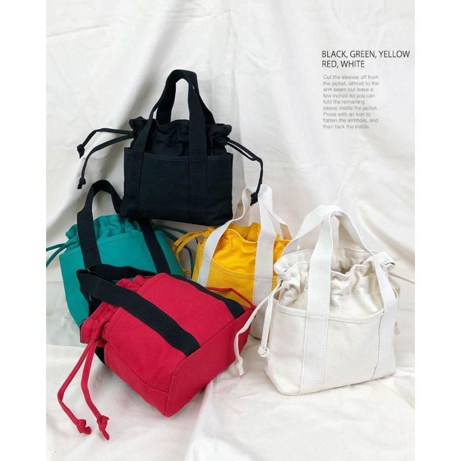 ショルダーバッグ 巾着 2way 韓国バッグ レディース バケツ