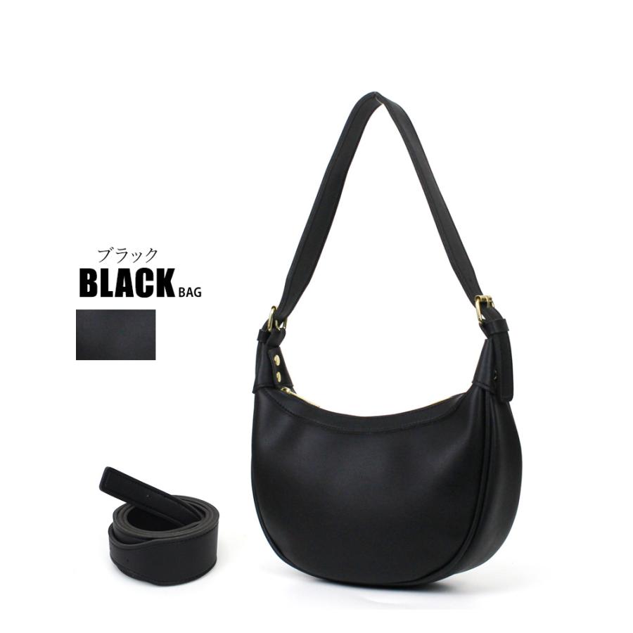 ショルダーバッグ ハーフムーンバッグ オールシーズン2WAYバッグ 韓国製 レディース 斜めかけ 小さめ 軽量 ハンドバッグ 大人 レディースバッグ 爆買 |  | 16