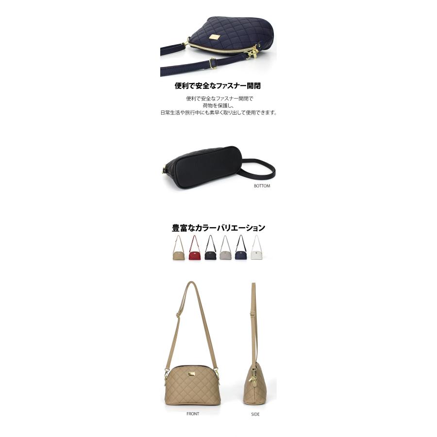 ショルダーバッグ レディース 斜めがけ キルティングバッグ ラウンド カジュアル ミニバッグ 小さめ バッグ シンプル 韓国製 軽量 韓国バッグ 10カラー 爆買 |  | 14