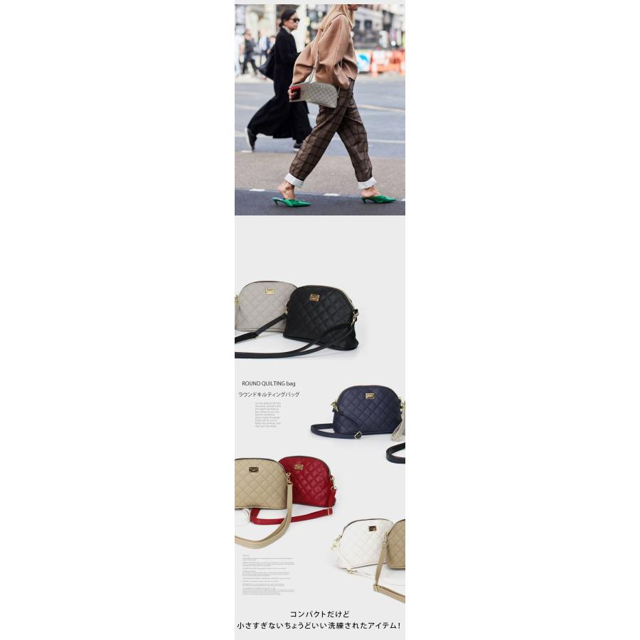 ショルダーバッグ レディース 斜めがけ キルティングバッグ ラウンド カジュアル ミニバッグ 小さめ バッグ シンプル 韓国製 軽量 韓国バッグ 10カラー 爆買 |  | 17