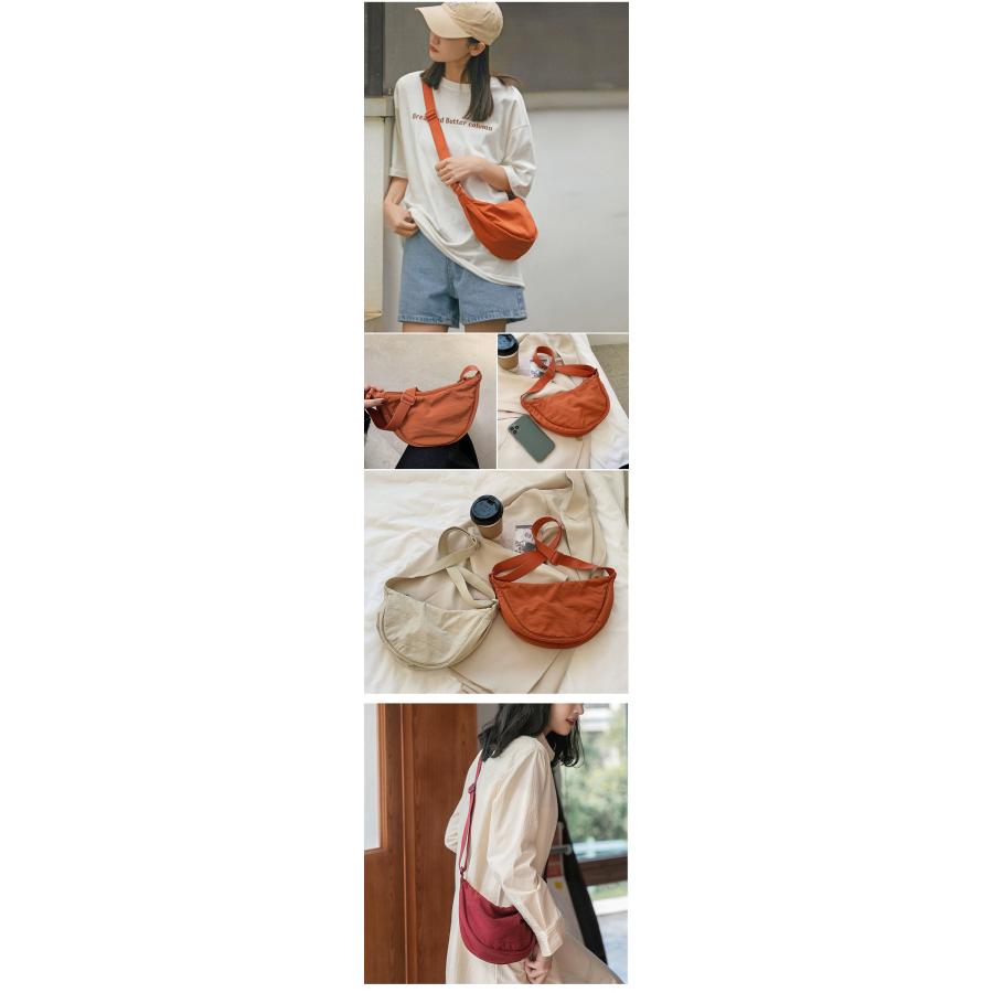 ショルダーバッグ レディース 斜めがけ コンパクト マザーズバッグ ナイロン 旅行 バッグ かるい オールシーズン カジュアル 肩掛け 軽量 軽い 8色 爆買 |  | 15