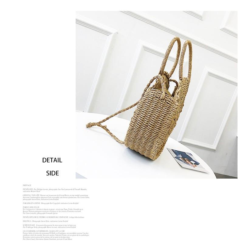 サークルかごバッグ 2WAY ラウンドバッグ かごバッグ  レディースバッグ ショルダーバッグ かごショルダーバッグ ハンドバッグ 人気バッグ シンプルなバッグ |  | 11