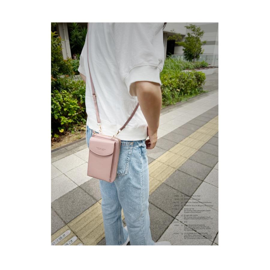 ショルダーバッグ スマホポーチ スマホショルダーバッグ スマホポシェット レディース 斜めがけ 大人 おしゃれ ミニバッグ 財布 ウォレットバッグ 軽量 |  | 11