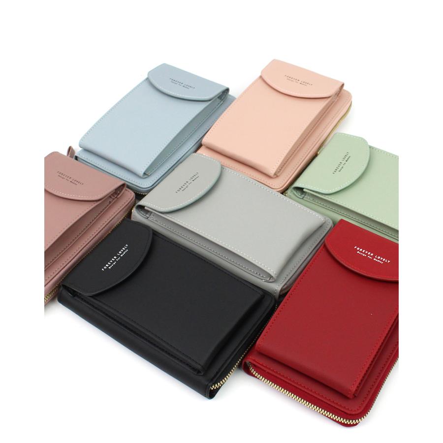 ショルダーバッグ スマホポーチ スマホショルダーバッグ スマホポシェット レディース 斜めがけ 大人 おしゃれ ミニバッグ 財布 ウォレットバッグ 軽量 |  | 04