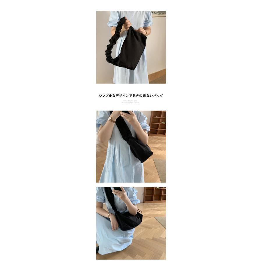 ショルダーバッグ レディース 斜めがけ 肩掛け オールシーズン ドロストバッグ ギャザーストラップ マザーズバッグ ナイロン カジュアル 軽量 軽い 爆買 |  | 13