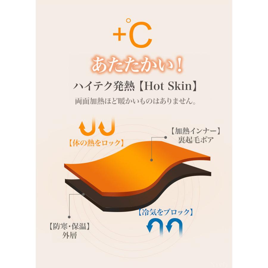 裏起毛 レギンス レディース タイツ 元祖裏起毛 発熱 暖かい 防寒 冷え取り 冷えとり 温活 着痩せ 美脚 着圧 黒 10分丈 インナー あったか裏起毛レギンス |  | 04