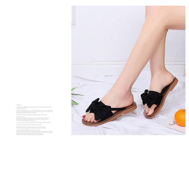 サンダル リボンポイント ミュール ビーチサンダル レディース 楽ちん ぺたんこ サンダル 無地 軽い つっかけ 海 痛くない 可愛い 夏 ビーサン 黒 ブラック |  | 18