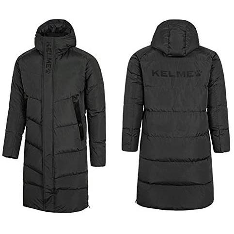 楽天ランキング1位 Kelme ロング ダウンジャケット メンズ ダウンコート 軽量 ベンチコート トレーニング フーデッド 防寒 グレー Xl 最適な価格 Transfer Gitsport Net