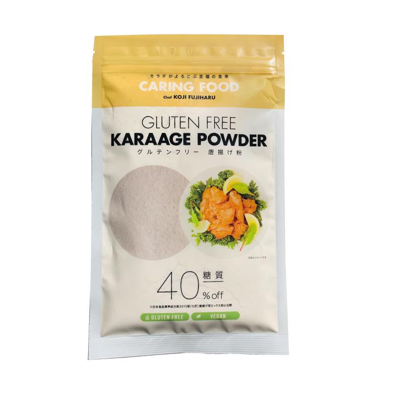 グルテンフリー唐揚げ粉 Gluten Free Karaage Powder 100g 3個 ビーガン ケアリングフード 藤春幸治シェフ監修 Karaage テイストジャパン 通販 Yahoo ショッピング