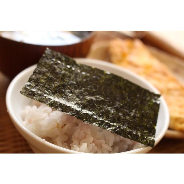 味付け海苔 100袋（1袋/5枚入り）徳用 朝食のり 国内産 かめだ