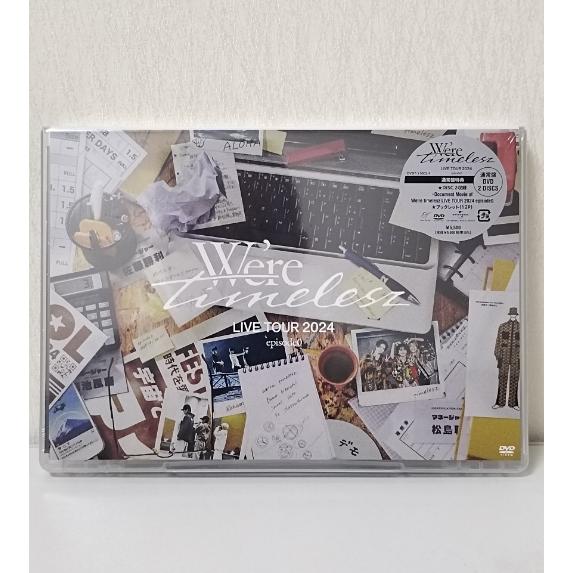 We're timelesz LIVE TOUR 2024 episode0 (通常盤)(2枚組) [DVD
